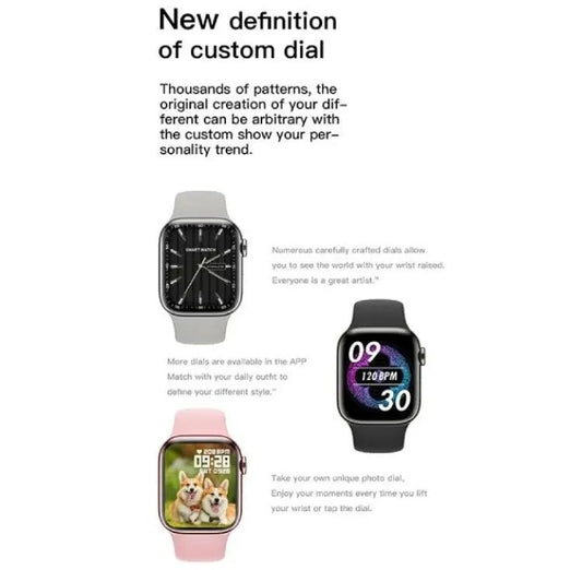 Watch 9 Max Smartwatch – Bluetooth Call, NFC & Wireless Charging (Unisex Series)